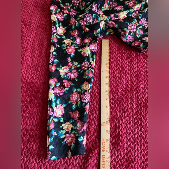 Vintage Pat Orgenti butique 80s Floral Print Blouse/Blazer Button Down Women’s - Picture 6 of 13